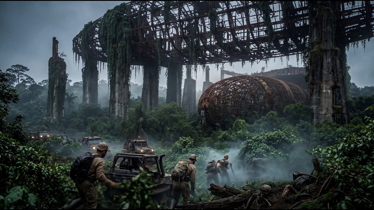 Abandoned Military Blimp Found in an Overgrown Hangar &mdash; Rebuilt into a Behemoth