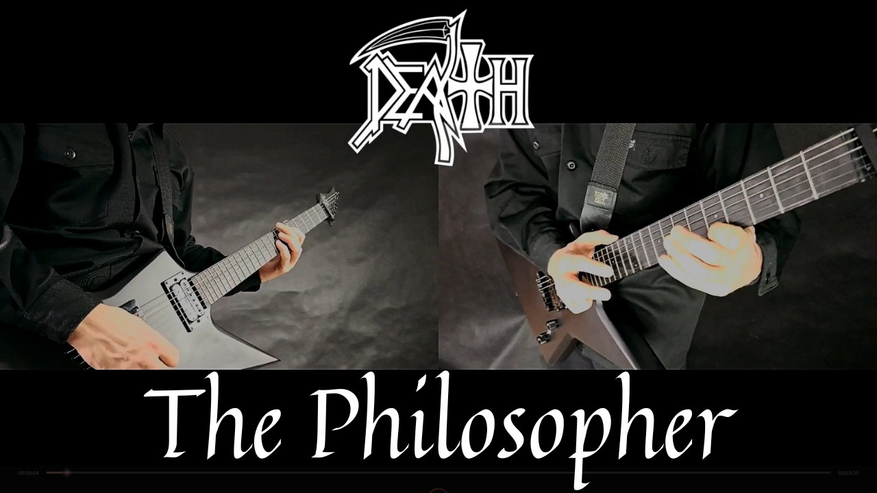 Death - The Philosopher guitar cover