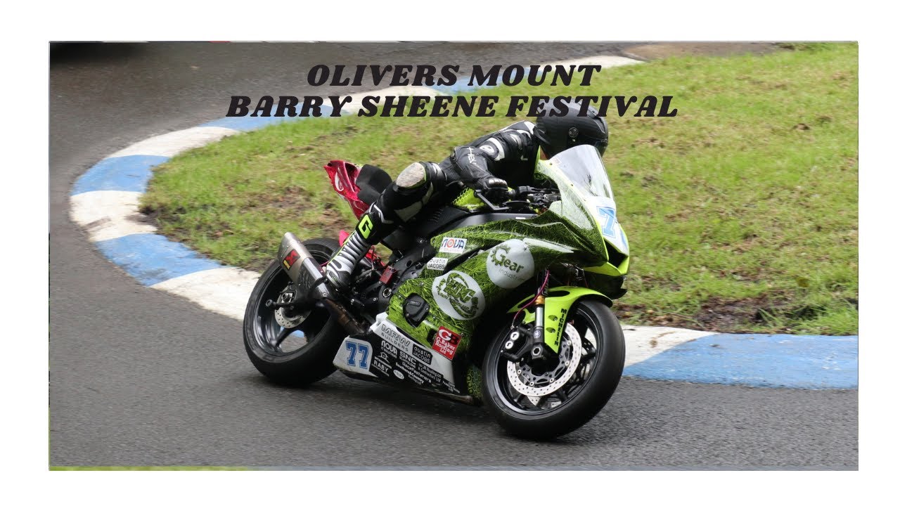 Olivers Mount Barry Sheene Festival track action.
