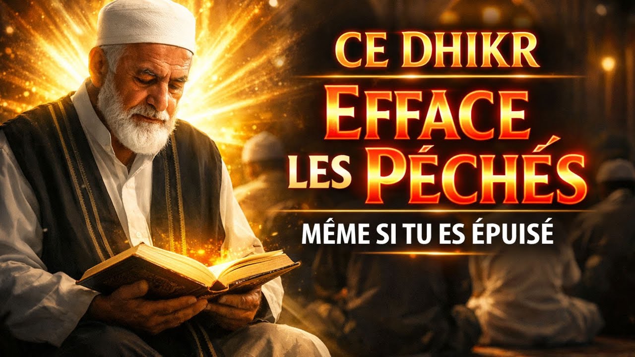 Ce Dhikr Efface les Péchés Même Si Tu es Épuisé
