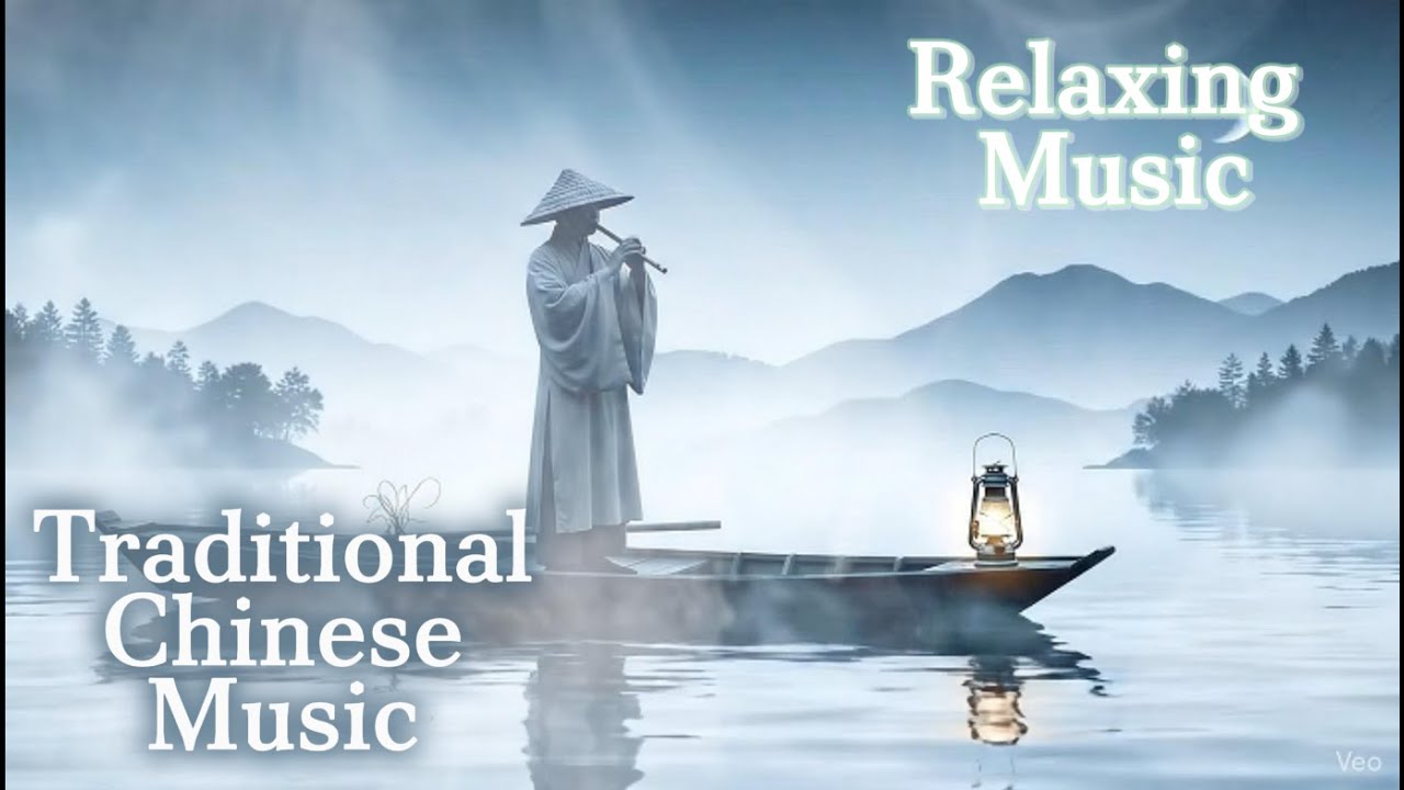 Water Tranquility | Ancient Chinese Guqin & Xiao Flute |  Zazen & Relaxation Music