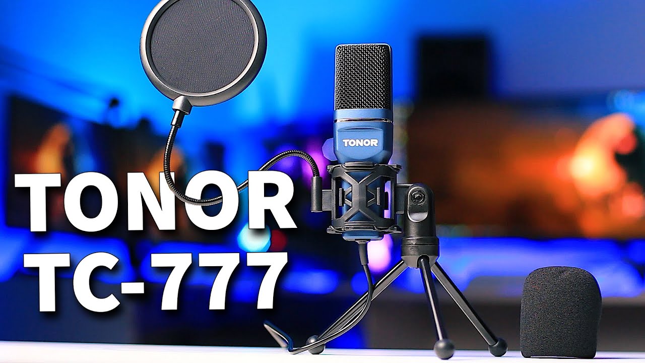 TONOR TC-777 Microfone Condensador usb Review