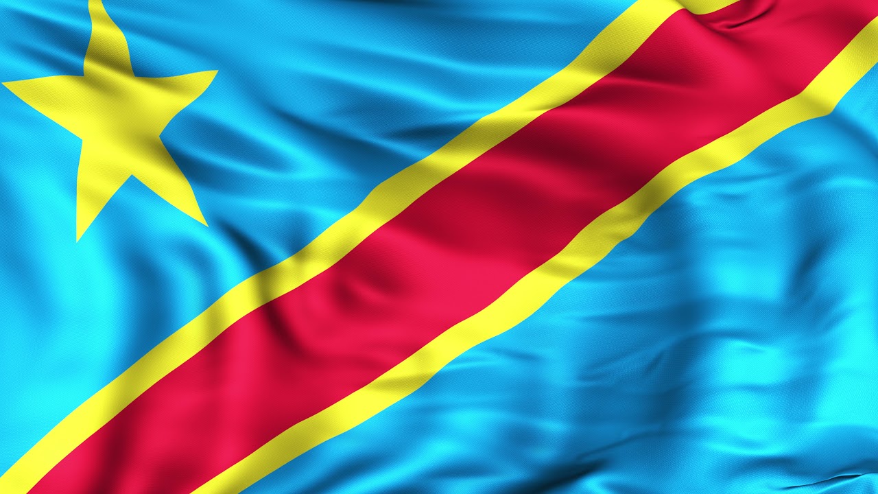 Congo Democratic Republic Flag Animation | 4k | Flags of the World