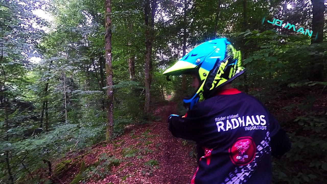 BIKING - Dachssteig ABBRUCH wer sein Rad liebt der schiebt