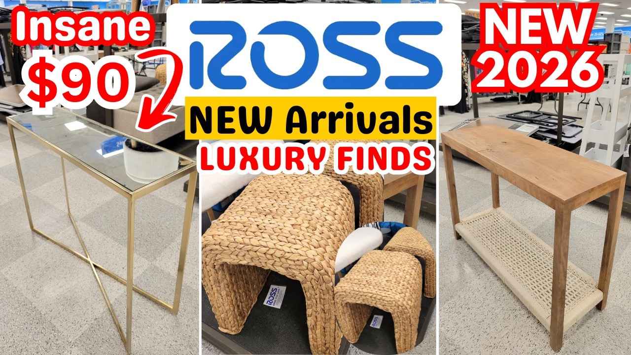 NEW ROSS HOME DECOR AND FURNITURE FINDS | SHOP WITH ME