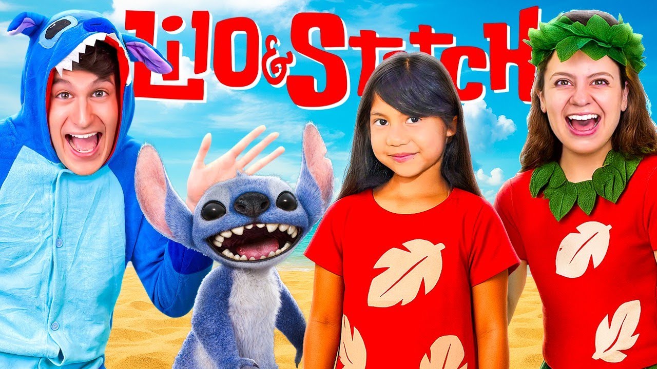 NE JUCĂM DE-A LILO ȘI STITCH ÎN VIAȚA REALĂ 🎉 Misiune secretă la petrecere | Ninna și Matti