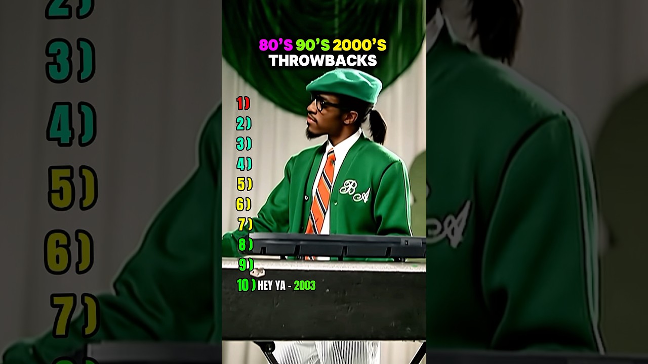 80s 90s 2000s Throwback Hit Songs #nostalgia #throwback #hits #song #2000s #90s