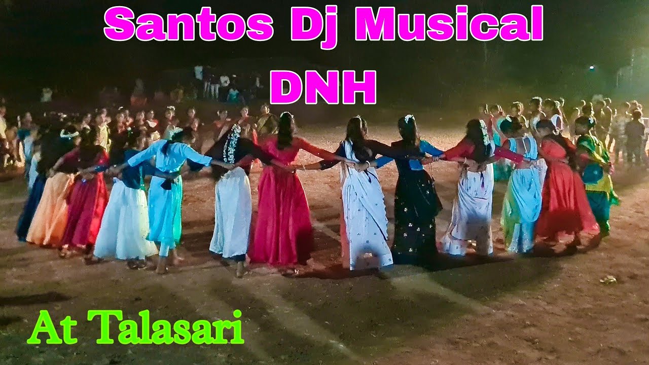 तलासरी हाडळपाडा गावातिल लग्नातिल धवडा डान्स विडिओ || Santos Dj Musical Party DNH || At Talasari