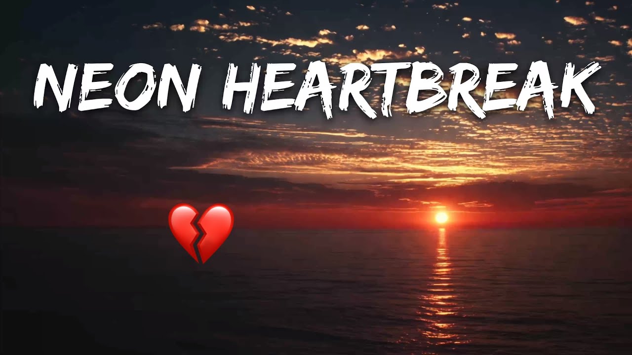 Neon Heartbreak / Sad English Song 🌙 | Late Night Heartbreak Music