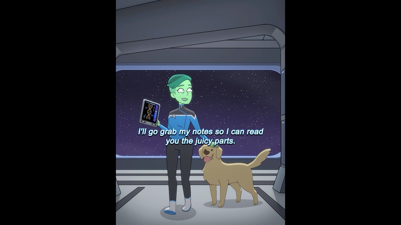 This is no ordinary dog! #startreklowerdecks