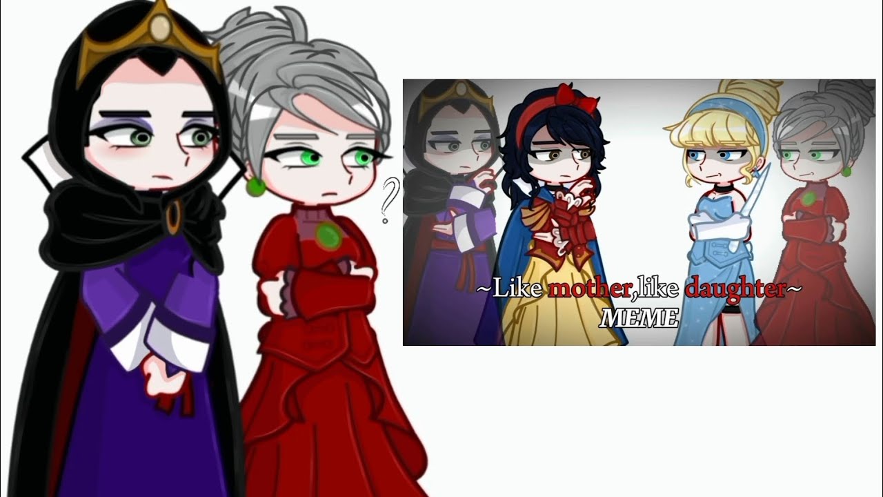 ||Evil Queen and Lady Tremaine react to 