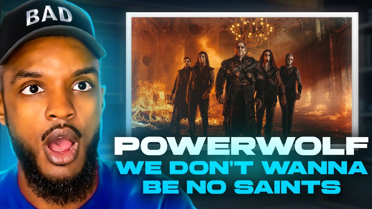 🎵 Powerwolf - We Don't Wanna Be No Saints REACTION