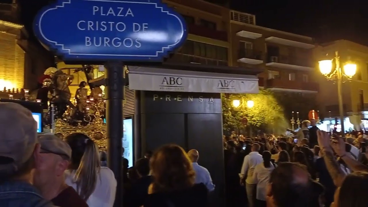 La Exaltación en la Plaza Cristo de Burgos 2022