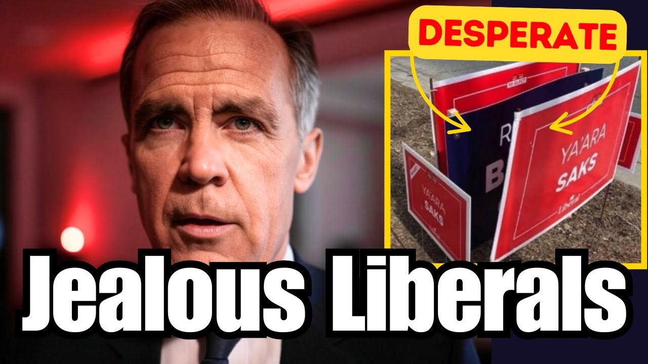 Liberals looking desperate! Blocking and destroying CPC signs