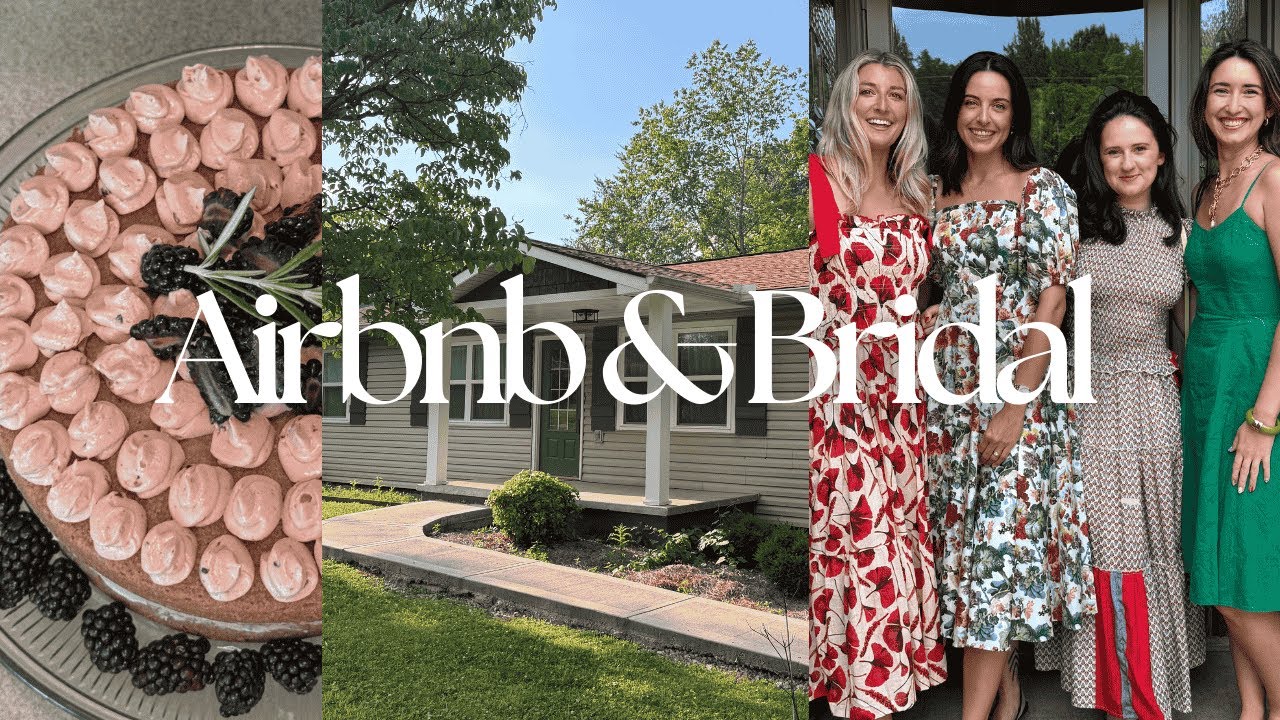 Starting with Airbnb, Sweet Surprises & My Dream Bridal Shower!
