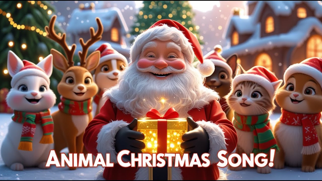 🎄 Santa’s Merry Animal Christmas 🎄