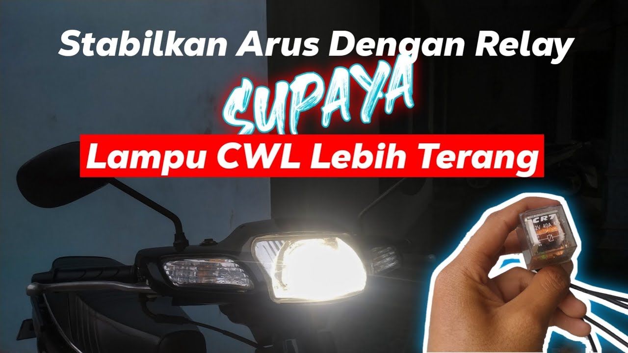 Pasang Relay Pada Astrea Grand || Agar Arus Lebih Stabil