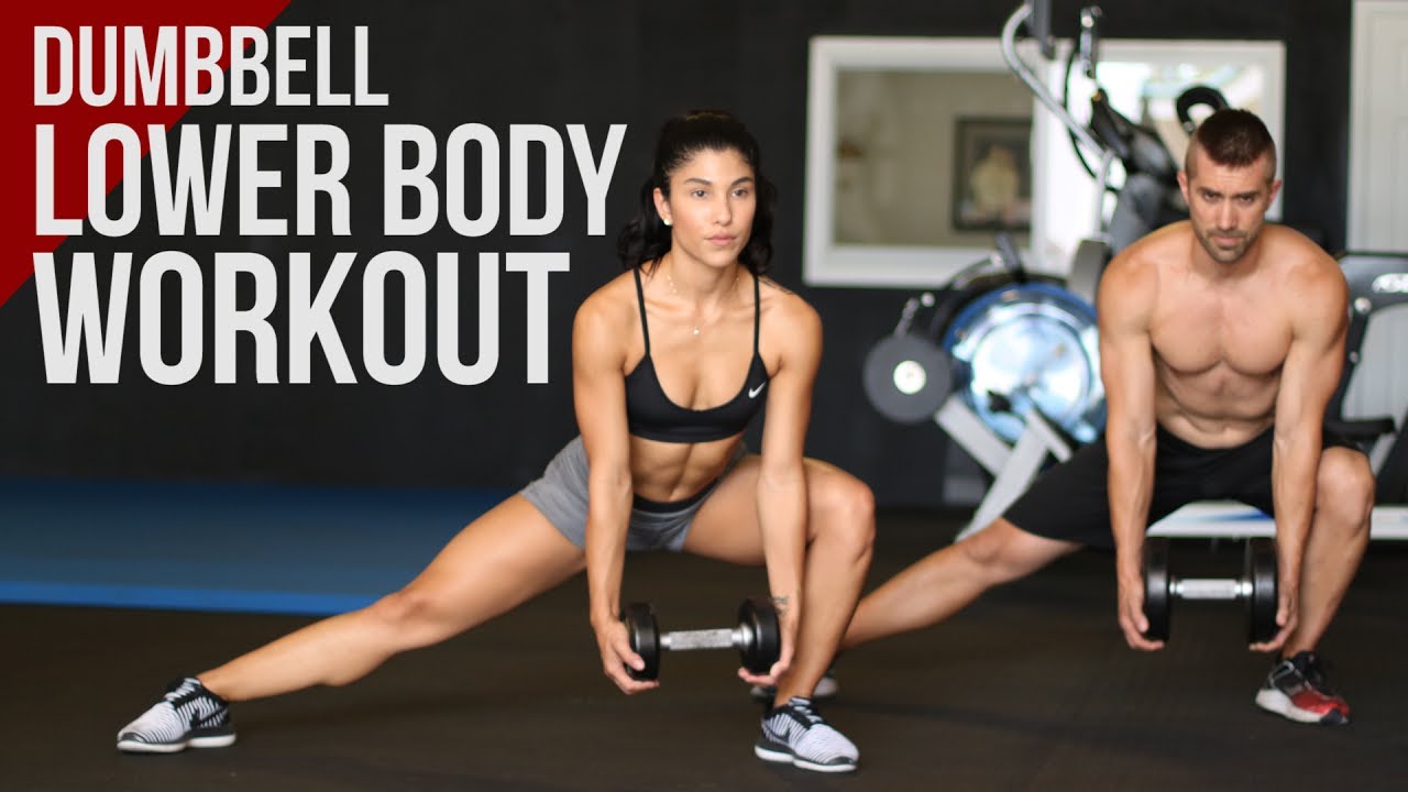 Lower Body Workout with Dumbbells (Strong Legs Fast!)