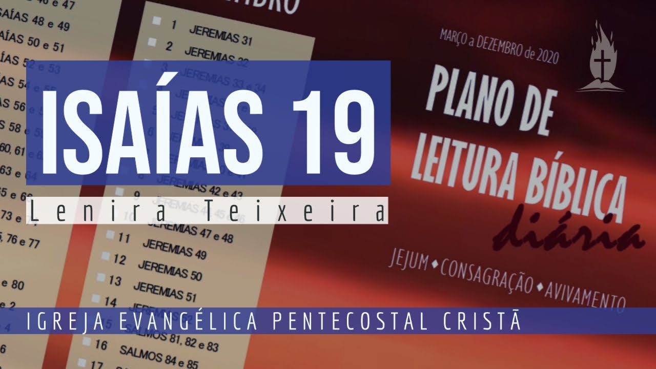 Estudo de Isaías 19
