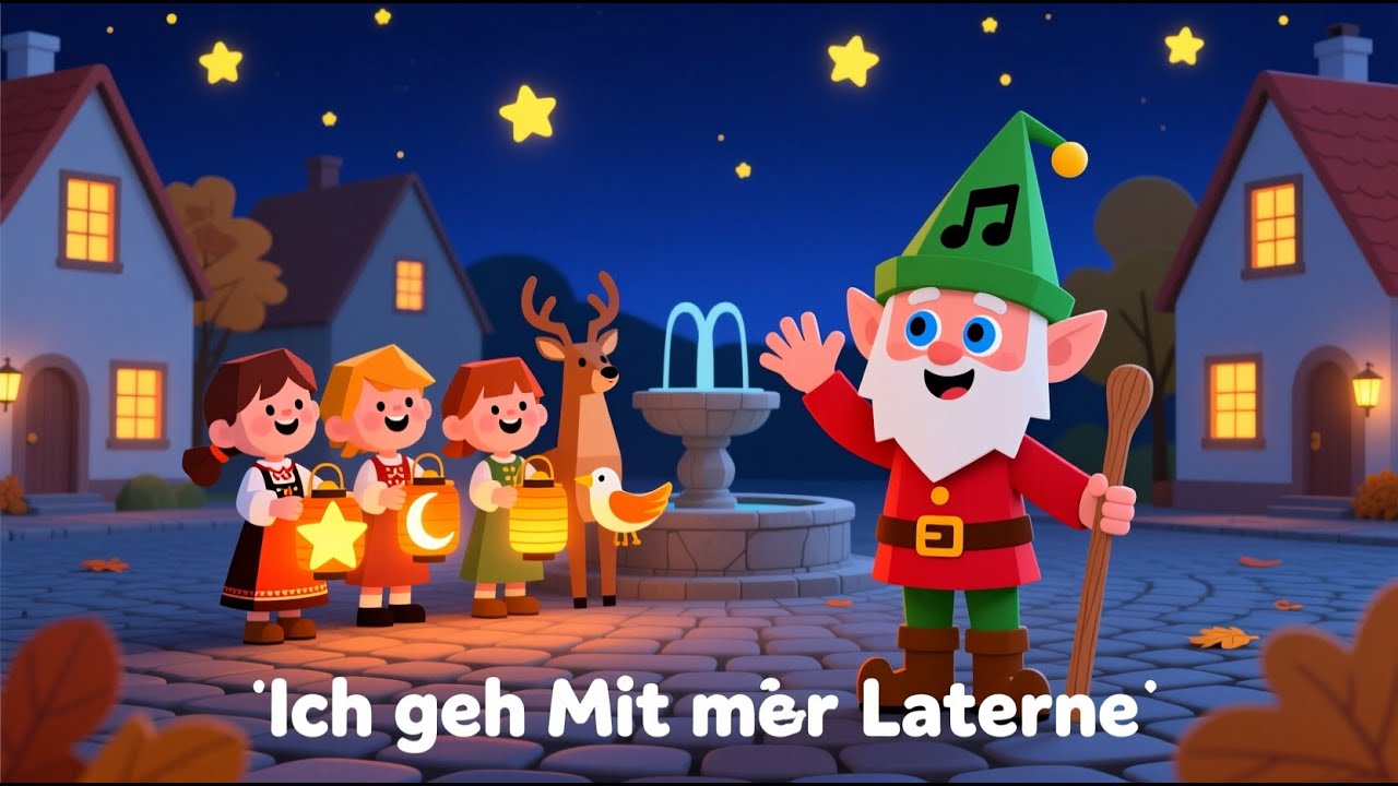 Ich geh mit meiner Laterne 🏮| Die Musikzwerge - Kinderlieder