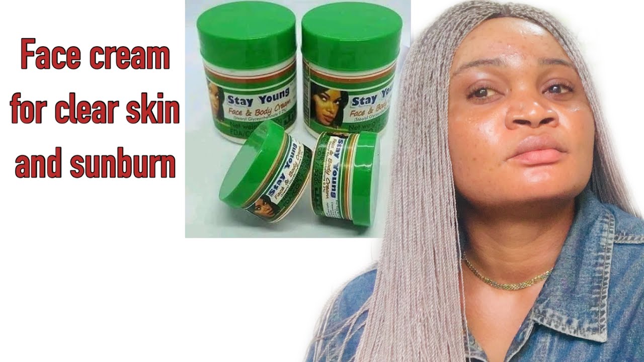 Stay young face cream / review best way to use it