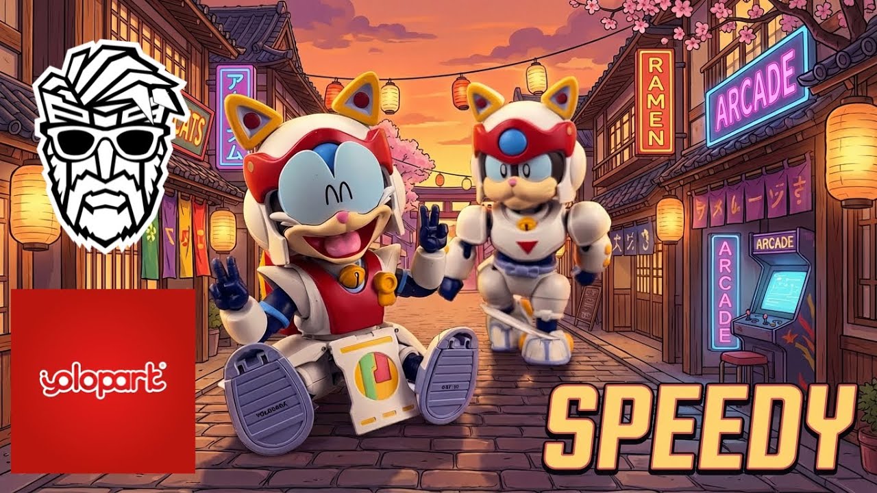 Набор для сборки модели Samurai Pizza Cats AMK PRO Series Speedy