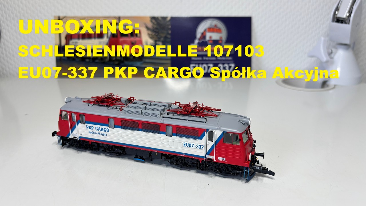 UNBOXING: SCHLESIENMODELLE 107103 EU07-337 PKP CARGO Sp&oacute;łka Akcyjna