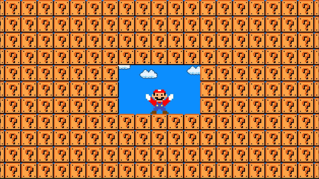 Super Mario Bros. but Mario have 1,000,000 Question Blocks (Part 4)
