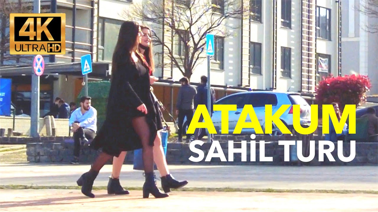 SAMSUN Atakum Sahil Turu 4K | Kurupelit Yat Limanı | TURKEY Seaside Walking Tour