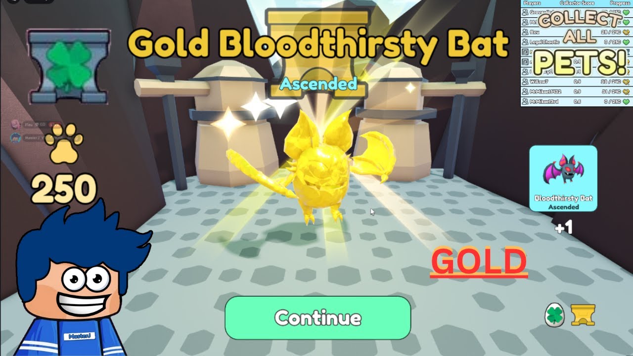 Ascension 2 Day 7 GEN SPAM | Roblox Collect All Pets