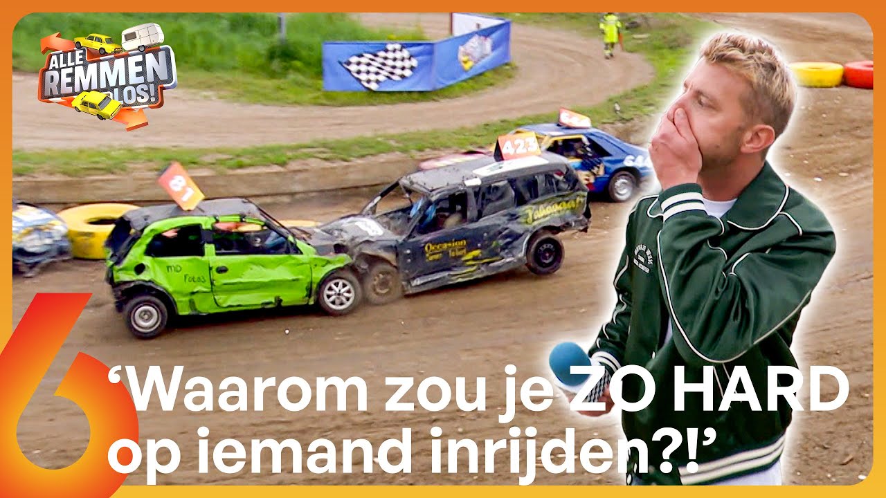 HEFTIG: AMBULANCE moet komen na FRONTALE BOTSING! 😱 | Alle Remmen Los!