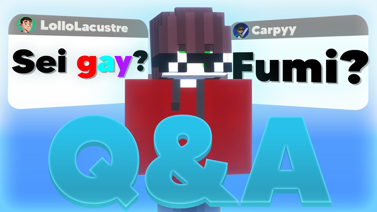 Rispondo alle vostre domande scomode...