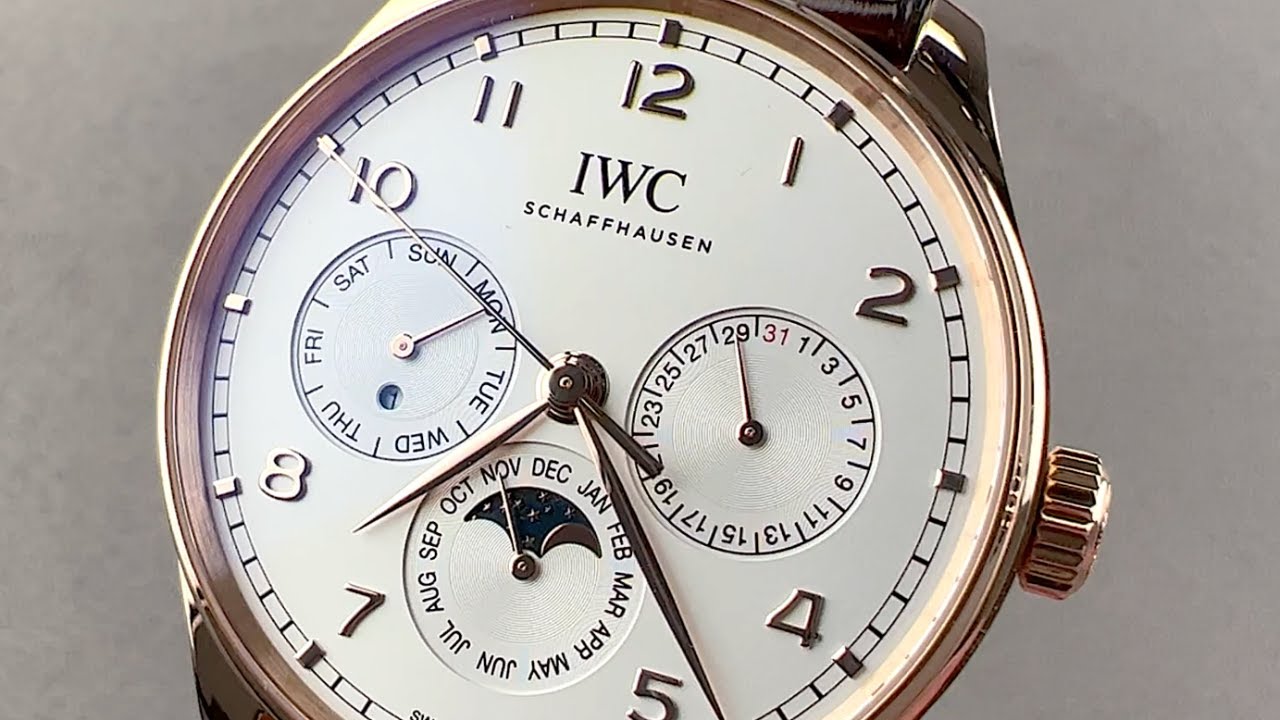 Обзор часов IWC Portugieser Perpetual Calendar 42 мм IW3442-02