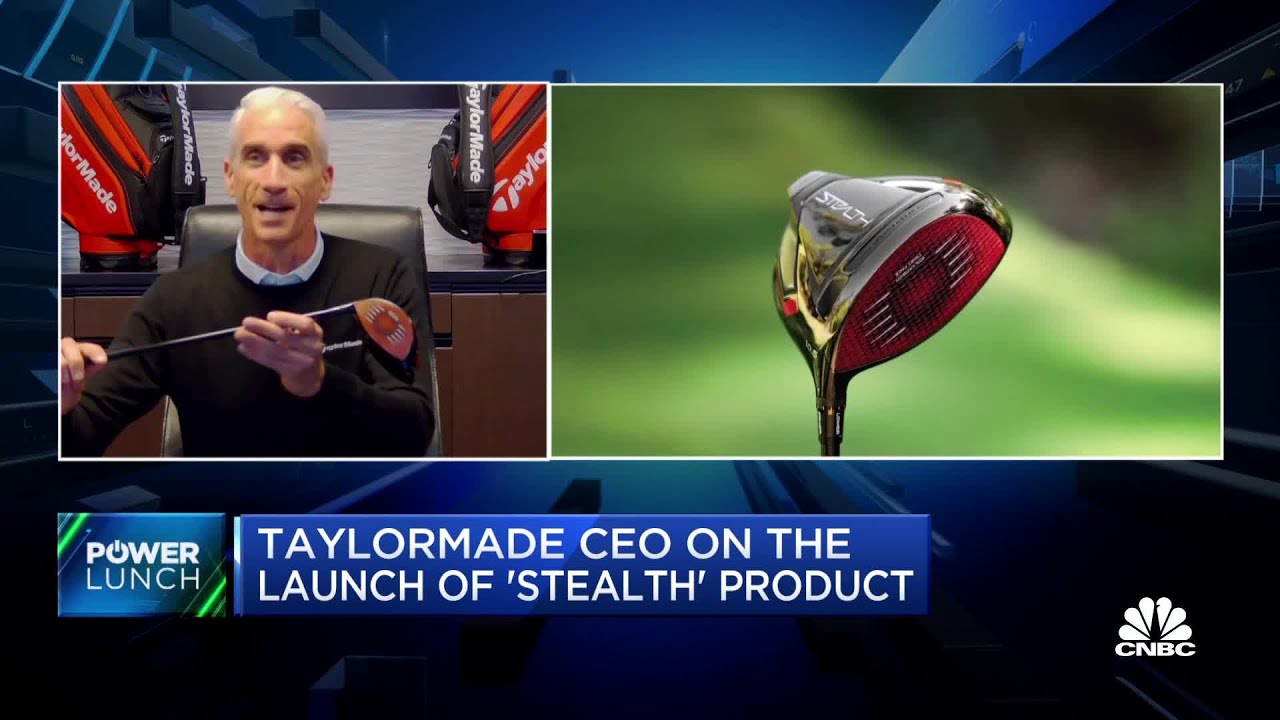 TaylorMade launches new line of 'Stealth' carbon woods
