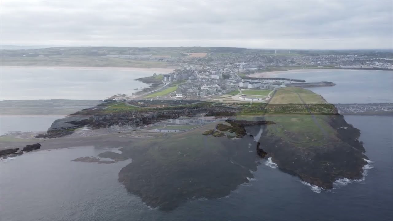 Portrush Drone footage 2026