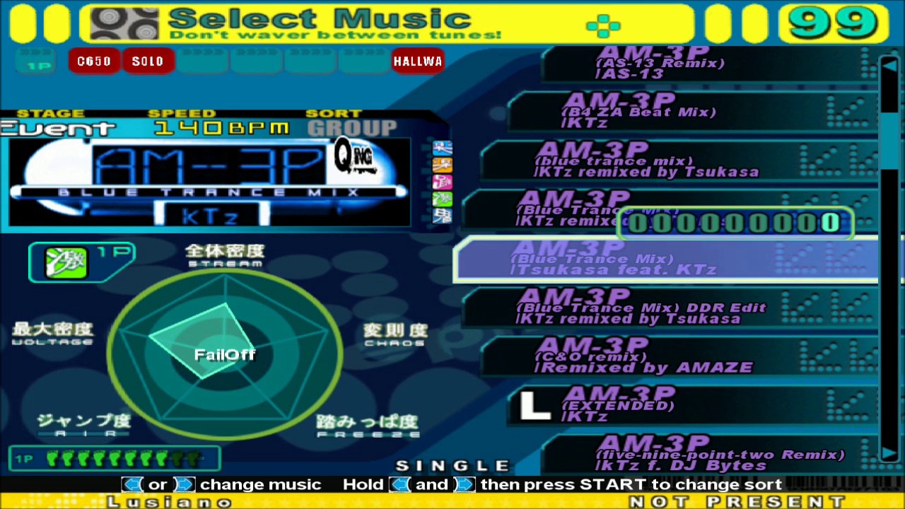 [Stepmania] AM-3P Collection Full Song List