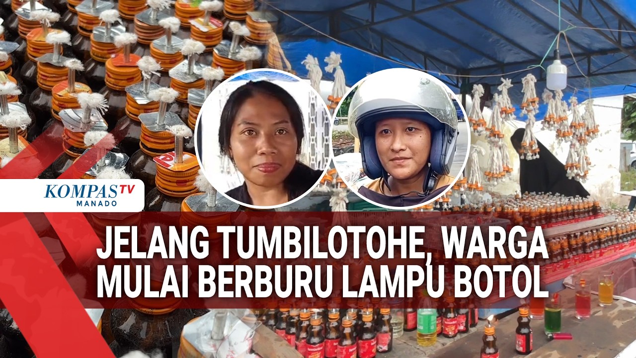 JELANG TUMBILOTOHE, WARGA MULAI BERBURU LAMPU BOTOL