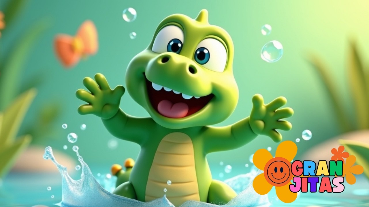 🐊 Cocodrilito Cloc Cloc – ¡Música infantil para nadar y jugar! 💦