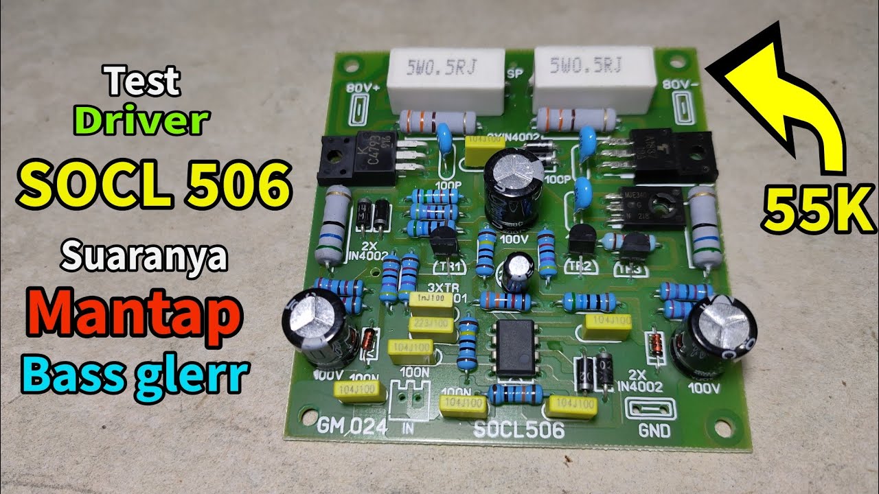 Test Driver power SOCL 506