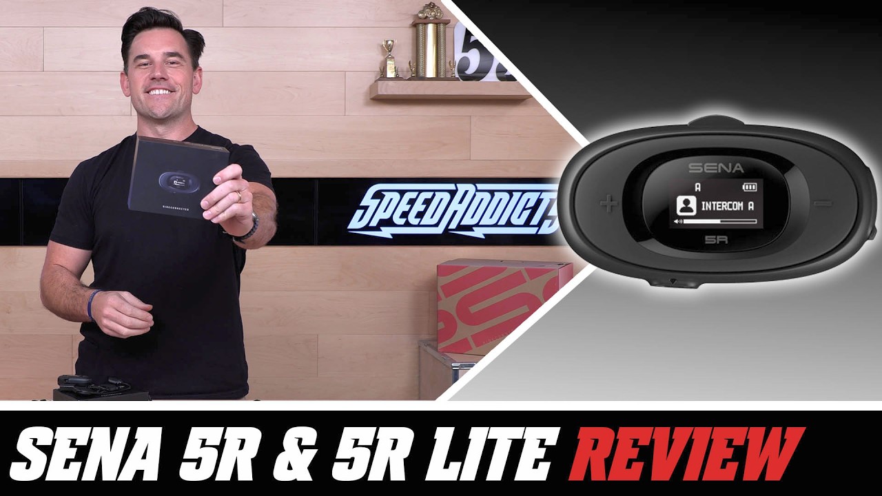 Обзор беспроводных гарнитур Sena 5R и 5R Lite на SpeedAddicts.com