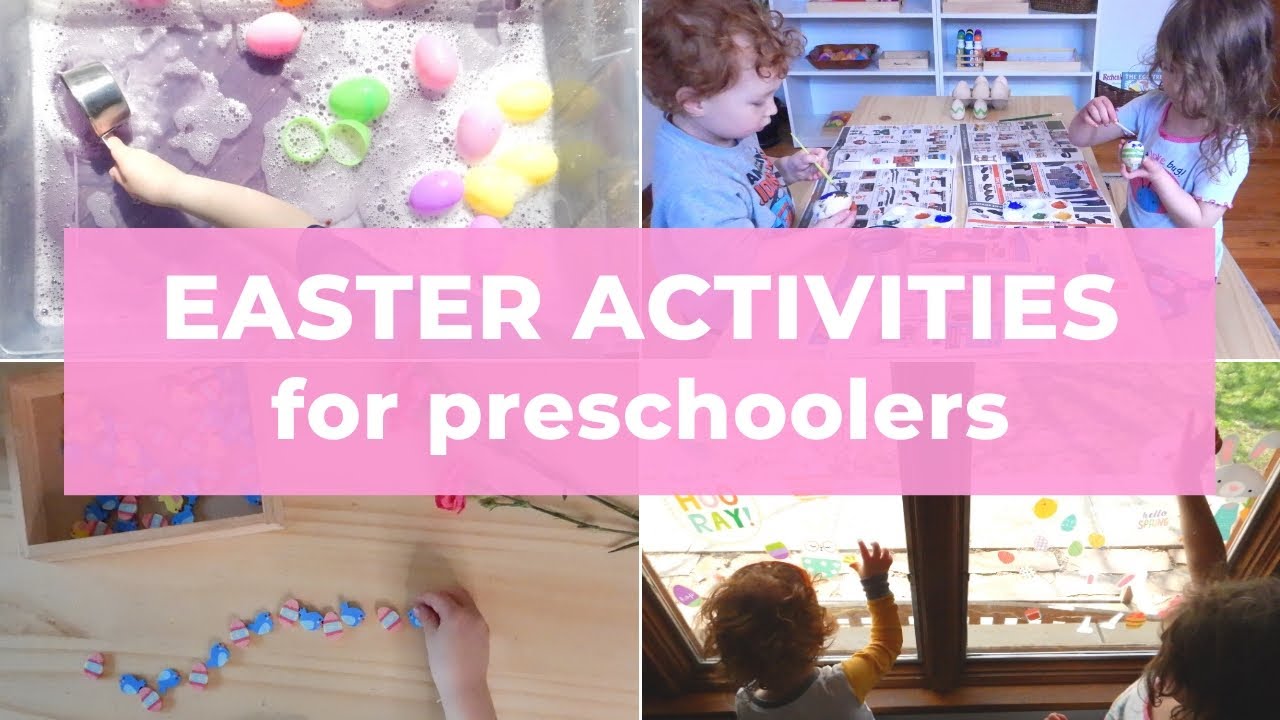 EASTER ACTIVITIES FOR PRESCHOOLERS | Easter Week 2020