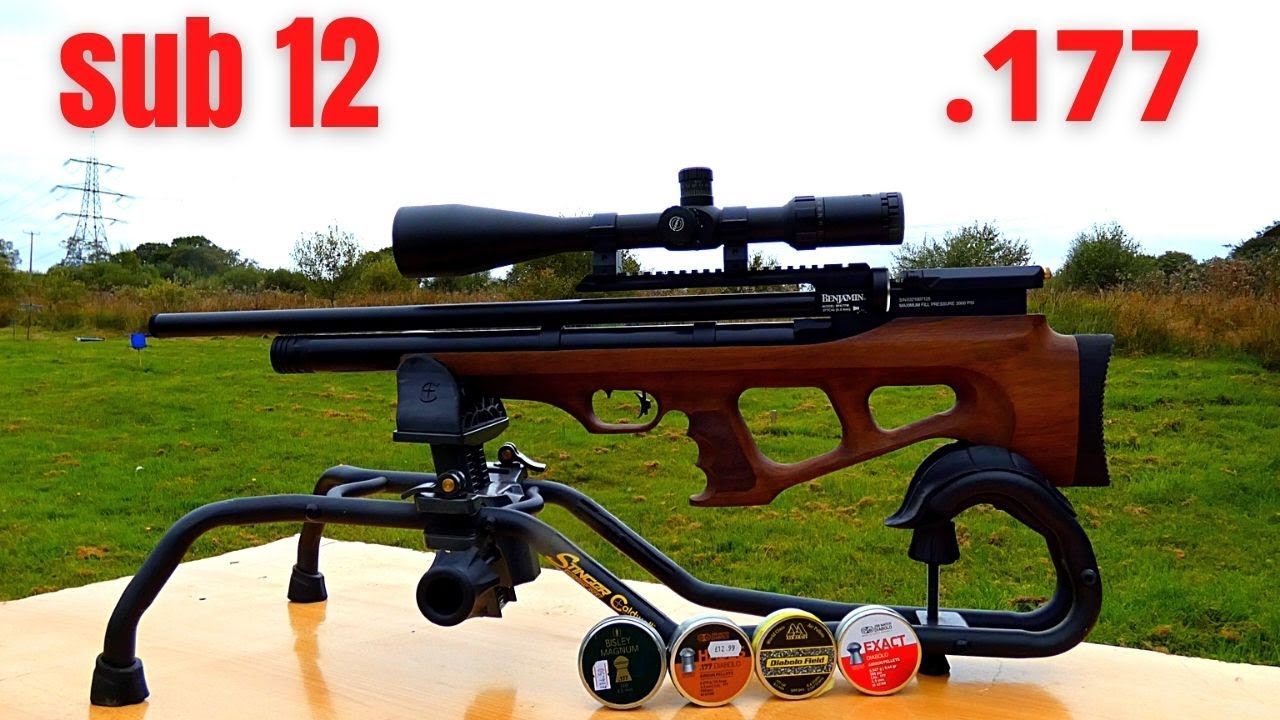 benjamin akela - .177 - accuracy - review - bull pup -sub 12