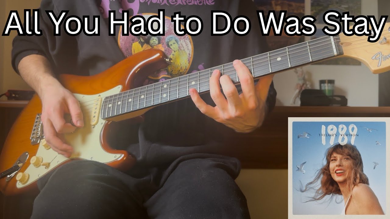Taylor Swift - All You Had to Do Was Stay (Taylor's Version) | Electric Guitar Cover