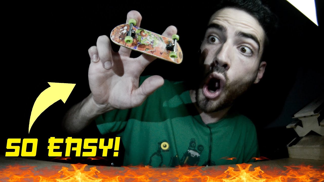 КАК СДЕЛАТЬ ОЧЕНЬ ЛЕГКОСТЬ ХАРДФЛИП В ПАЛЬЦЕ !! | Алек гриф