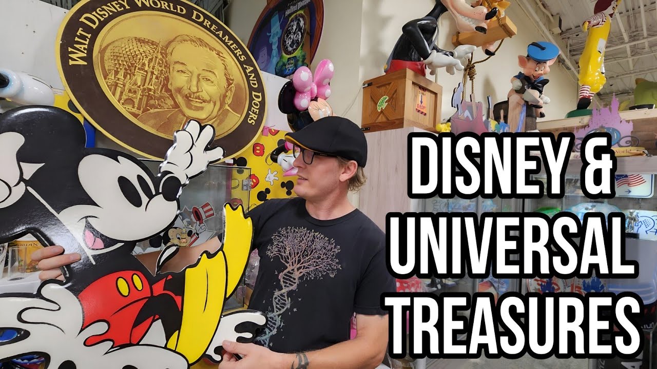 Finding All Kinds of Disney & Universal Studios Props!