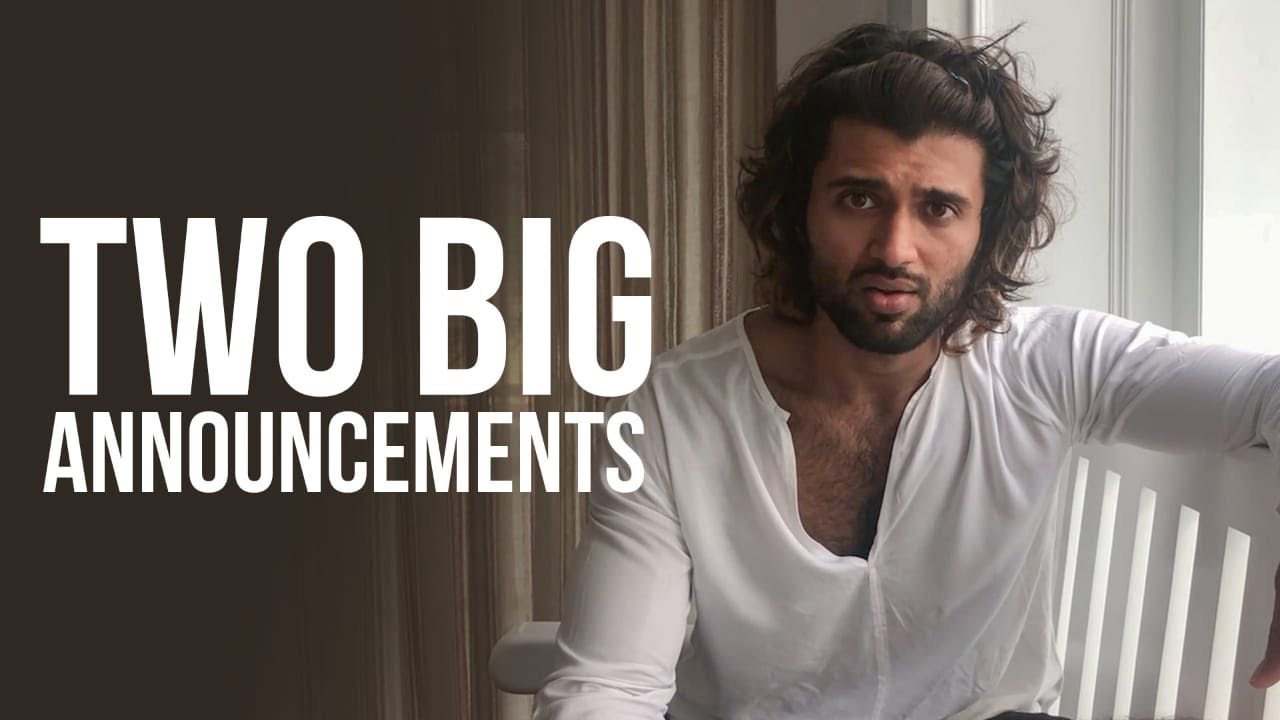 Two Big Announcements | TDF | MCF | Vijay Deverakonda