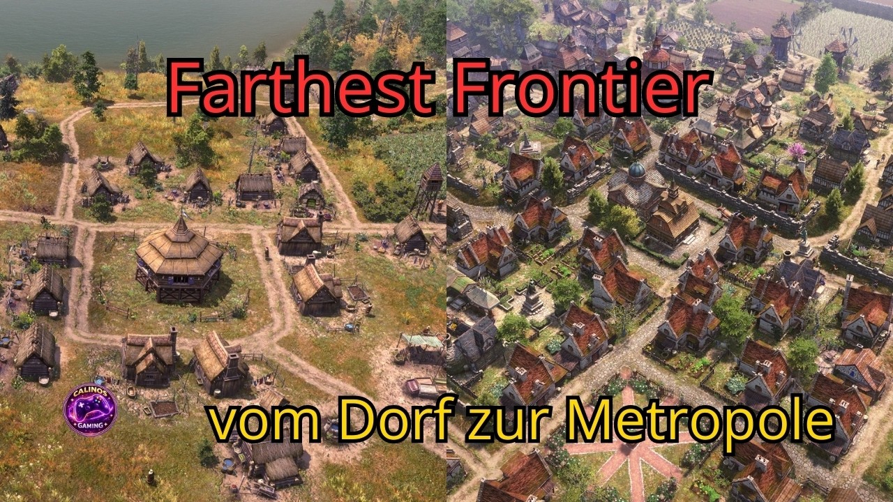 Farthest Frontier Gameplay Deutsch #1 | Vom Dorf zur Metropole