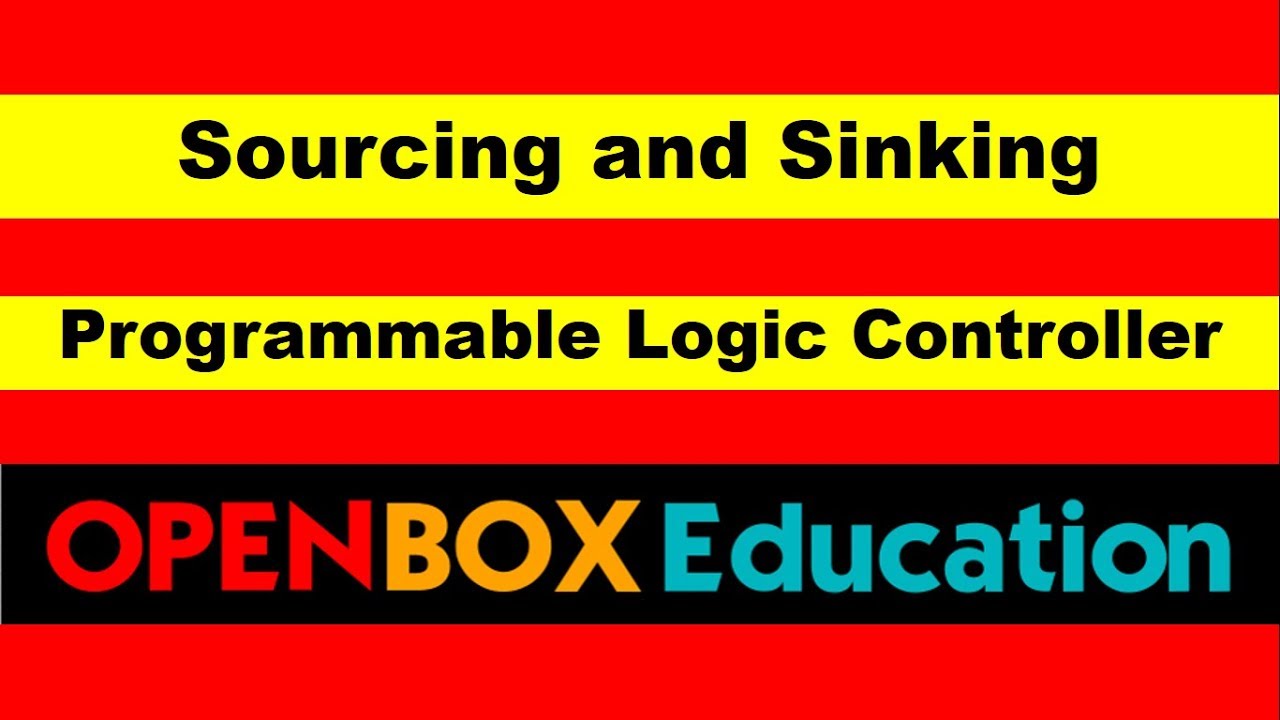 Sourcing and Sinking in Programmable Logic Controller