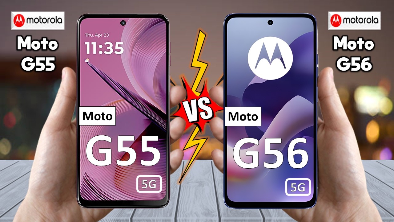 Motorola Moto G55 Vs Motorola Moto G56 - Full Comparison 🔥 Techvs