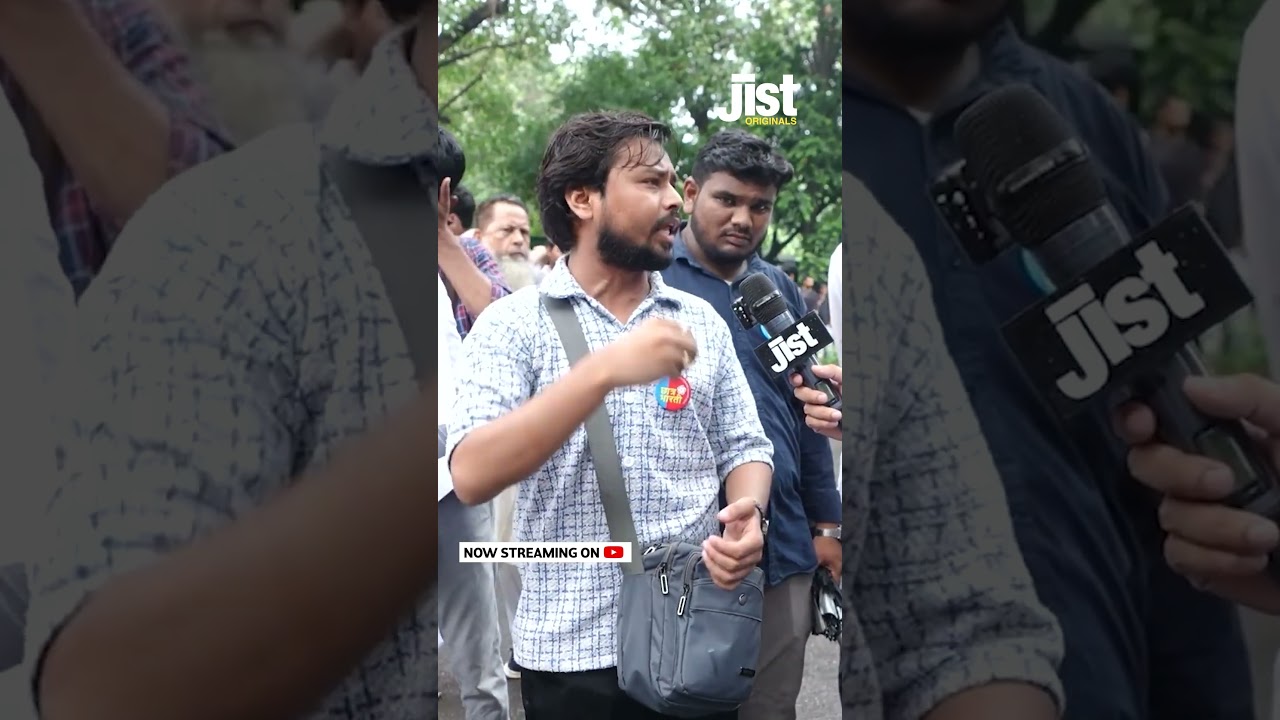 Student Reactions to Police Lathi-Charge at CJP's 'March to Parliament' | Jist